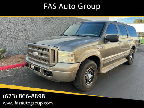 2005 Ford Excursion for sale at FAS Auto Group in Phoenix AZ