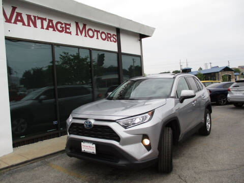 2021 Toyota RAV4 Hybrid for sale at Vantage Motors LLC in Raytown MO
