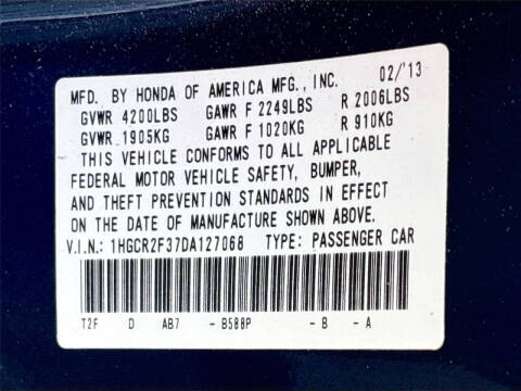 2013 Honda Accord LX