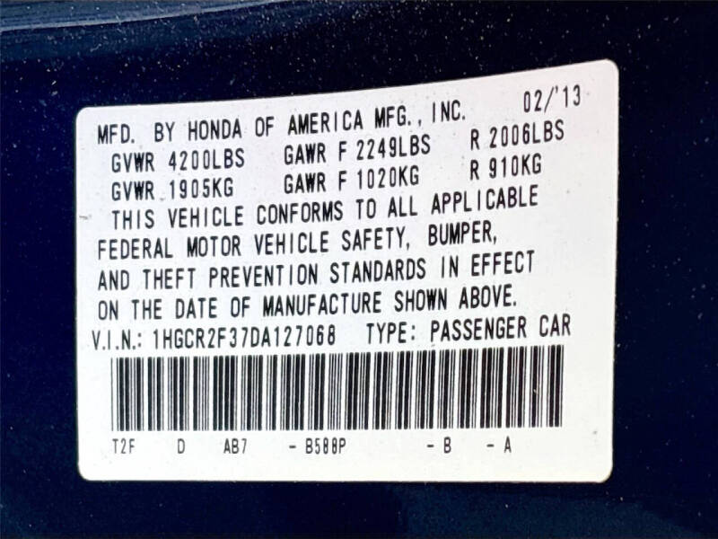 2013 Honda Accord LX