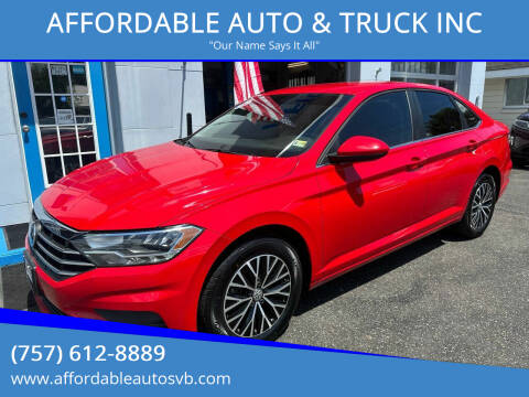 2021 Volkswagen Jetta for sale at AFFORDABLE AUTO & TRUCK INC in Virginia Beach VA