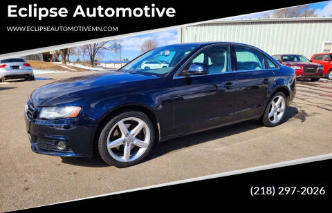 2009 Audi A4 for sale at Eclipse Automotive in Brainerd MN