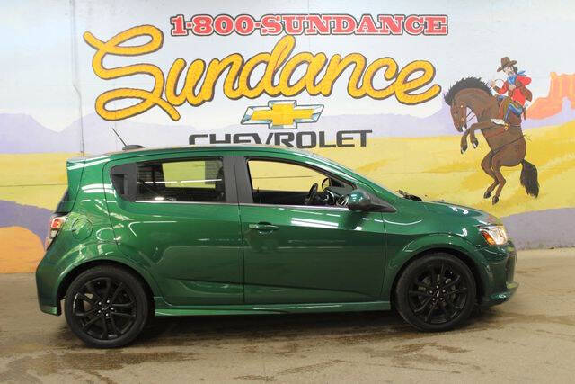 Green 2018 Chevrolet Sonic Premier Auto Premier Auto 4dr Hatchback 1