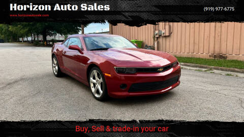2015 Chevrolet Camaro for sale at Horizon Auto Sales in Raleigh NC