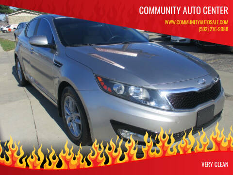 2013 Kia Optima for sale at Community Auto Center in Jeffersonville IN