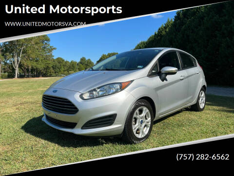 2015 Ford Fiesta for sale at United Motorsports in Virginia Beach VA