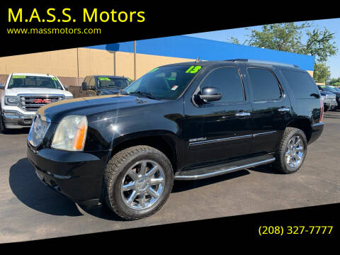 2013 GMC Yukon for sale at M.A.S.S. Motors in Boise ID