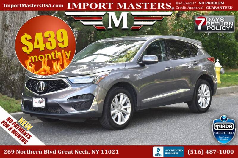 2021 Acura RDX for sale at Import Masters in Great Neck NY