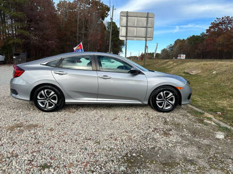 2017 Honda Civic for sale at J and S Auto Group - Franklinton in Franklinton NC