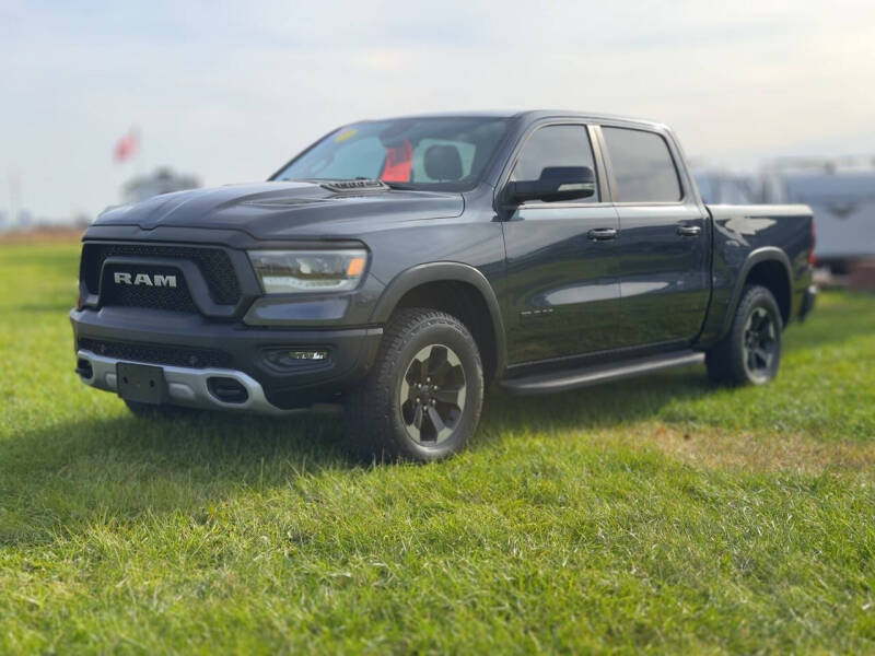 Used 2019 RAM Ram 1500 Rebel with VIN 1C6SRFLT2KN583899 for sale in Daleville, IN