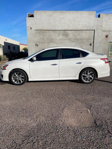 2013 Nissan Sentra for sale at FAMILY AUTO SALES in Sun City AZ
