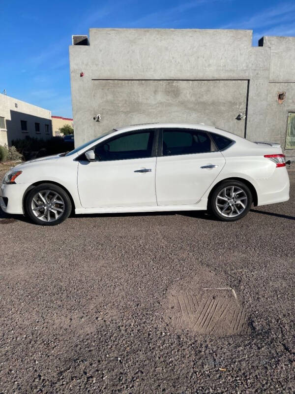 2013 Nissan Sentra for sale at FAMILY AUTO SALES in Sun City AZ