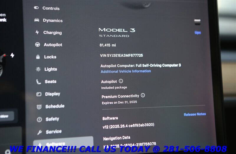 2021 Tesla Model 3 Standard Range Plus