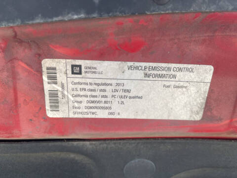 2013 Chevrolet Spark 1LT Auto