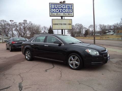 2012 Chevrolet Malibu for sale at Budget Motors - Budget Acceptance in Sioux City IA