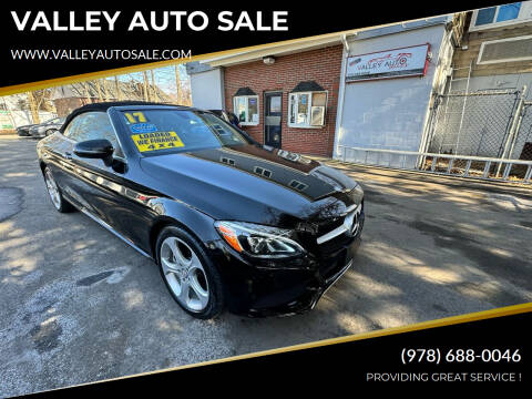 2017 Mercedes-Benz C-Class for sale at VALLEY AUTO SALE in Methuen MA