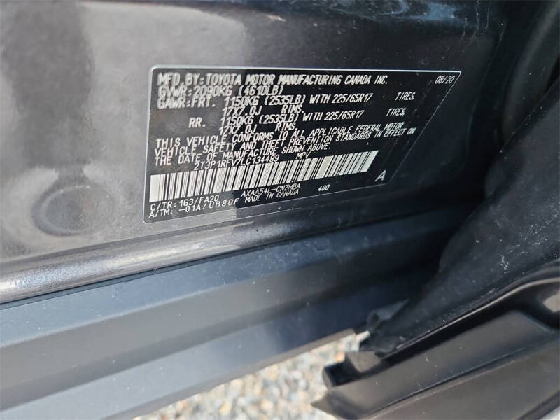 2020 Toyota RAV4 XLE