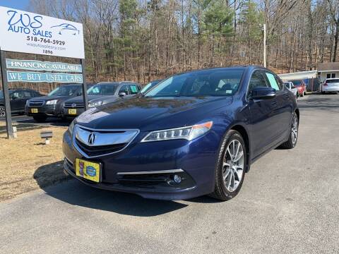 2015 Acura TLX for sale at WS Auto Sales in Castleton On Hudson NY
