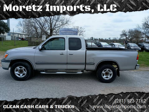 2002 Toyota Tundra for sale at Moretz Imports, LLC in Spring TX