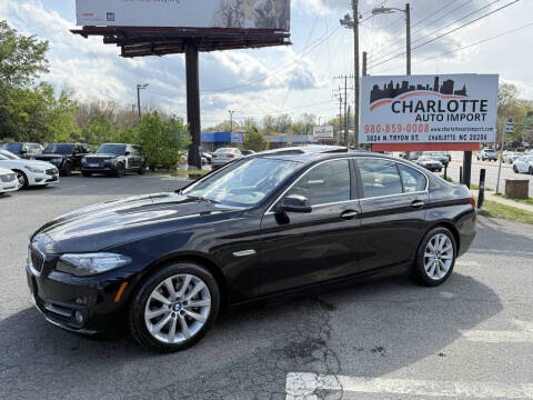 2016 BMW 5 Series for sale at Charlotte Auto Import in Charlotte NC