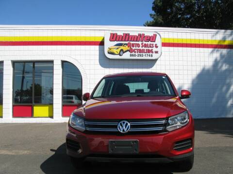 2012 Volkswagen Tiguan for sale at Unlimited Auto Sales & Detailing, LLC in Windsor Locks CT