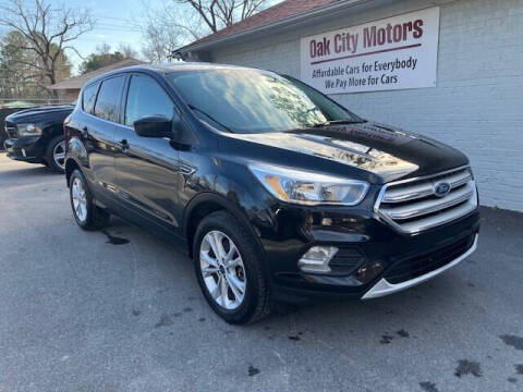 2019 Ford Escape for sale at Oak City Motors in Garner NC