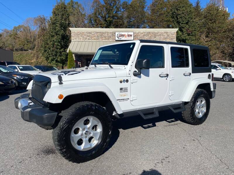 2015 Jeep Wrangler Unlimited for sale at Driven Pre-Owned in Lenoir NC