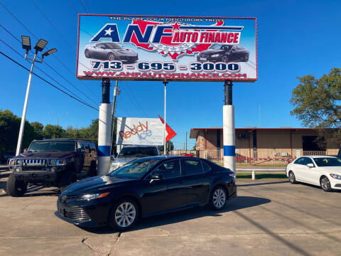 2020 Toyota Camry for sale at ANF AUTO FINANCE in Houston TX