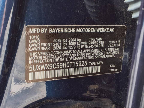 2017 BMW X3 xDrive28i