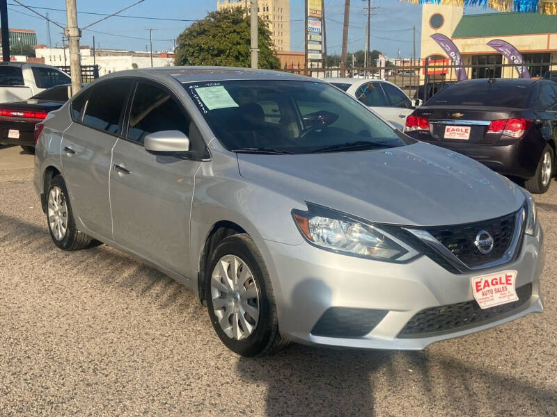 2017 Nissan Sentra for sale at EAGLE AUTO SALES in Corsicana TX