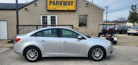 2012 Chevrolet Cruze for sale at Parkway Motors in Springfield IL