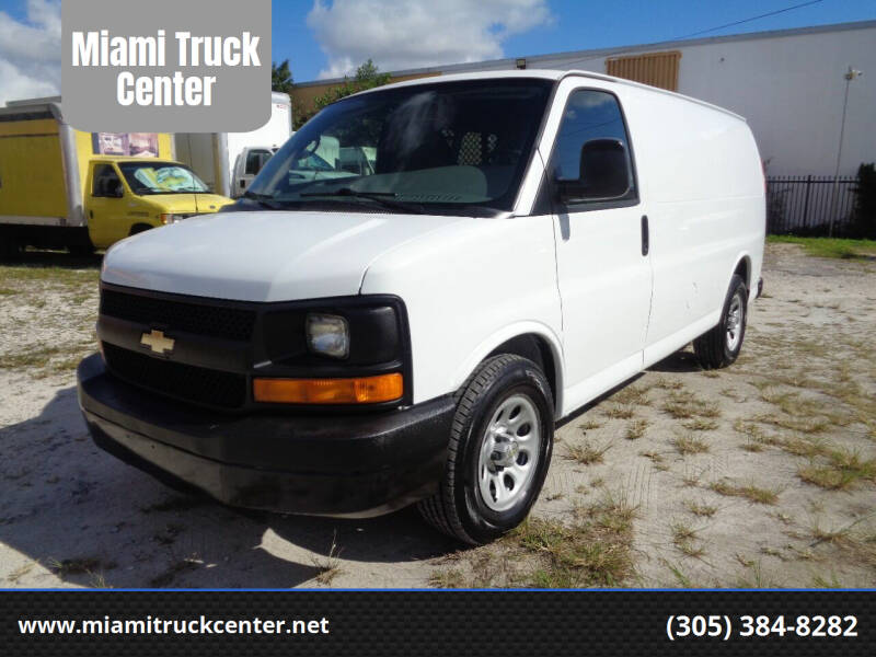 2012 Chevrolet Express Cargo for sale at Miami Truck Center in Hialeah FL
