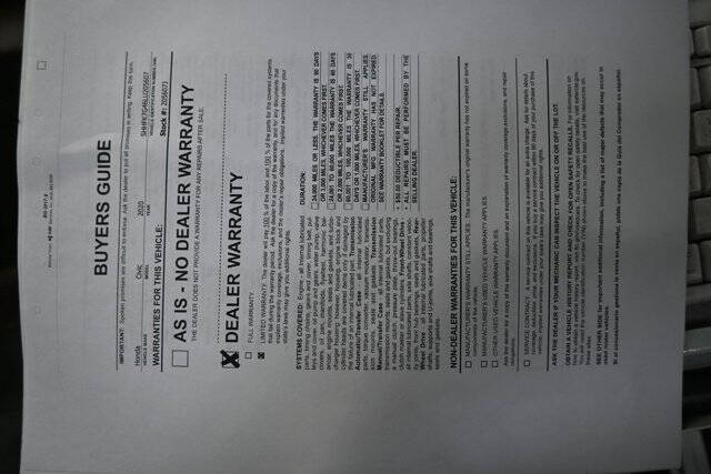 2020 Honda Civic Sport