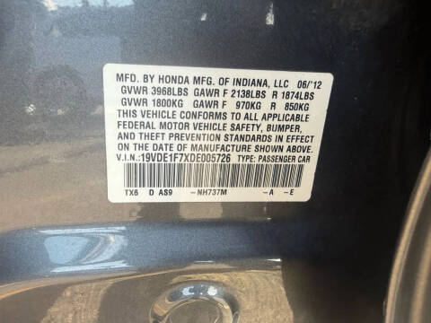 2013 Acura ILX 2.0L w/Tech