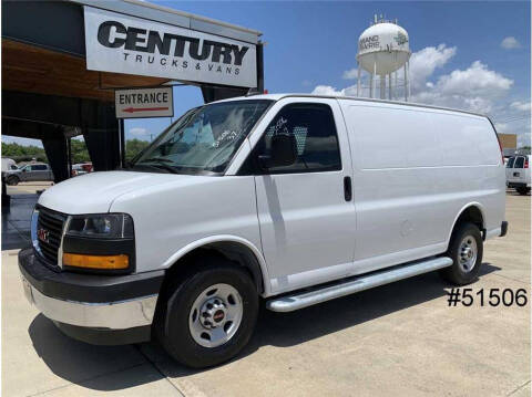 2023 GMC Savana for sale at CENTURY TRUCKS & VANS in Grand Prairie TX