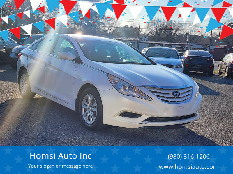 2012 Hyundai Sonata for sale at Homsi Auto Inc in Kannapolis NC