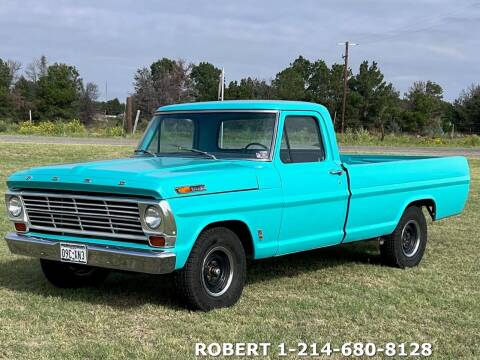 1969 Ford F-100 for sale at Mr. Old Car in Dallas TX