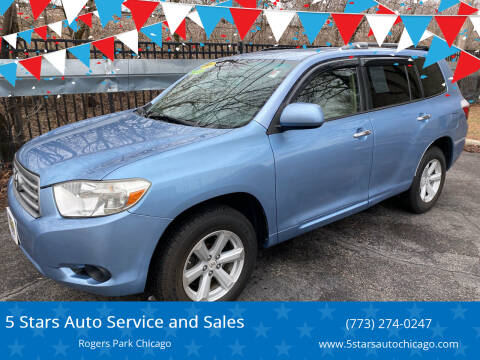 2009 Toyota Highlander for sale at 5 Stars Auto Service and Sales in Chicago IL