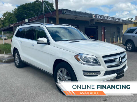 2014 Mercedes-Benz GL-Class for sale at Texas Luxury Auto in Houston TX