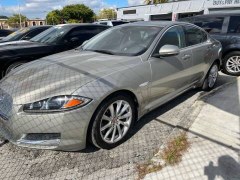 2014 Jaguar XF for sale at America Auto Wholesale Inc in Miami FL