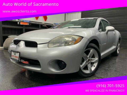 2007 Mitsubishi Eclipse for sale at Auto World of Sacramento - Elder Creek location in Sacramento CA