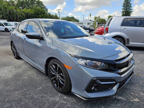 2021 Honda Civic for sale at A TO Z  AUTOMART - A TO Z AUTOMART in West Palm Beach FL