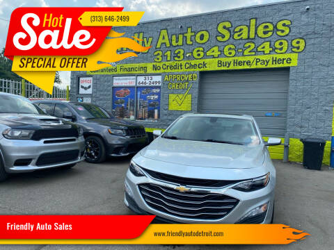 2020 Chevrolet Malibu for sale at Friendly Auto Sales in Detroit MI