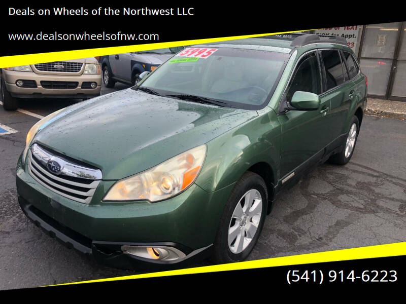 2011 Subaru Outback for sale at Deals on Wheels of the Northwest LLC in Springfield OR