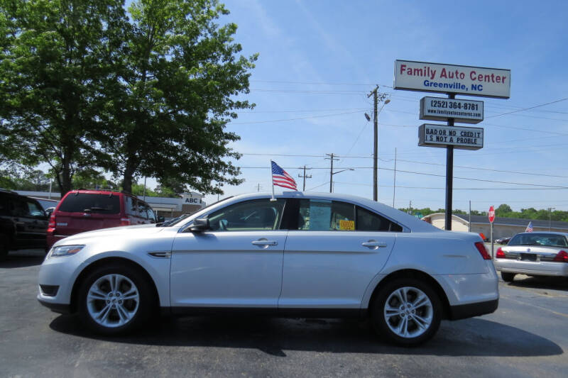 2018 Ford Taurus for sale at FAMILY AUTO CENTER in Greenville NC