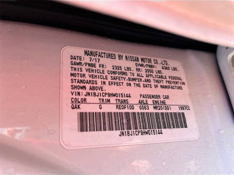 2017 Nissan Rogue Sport S