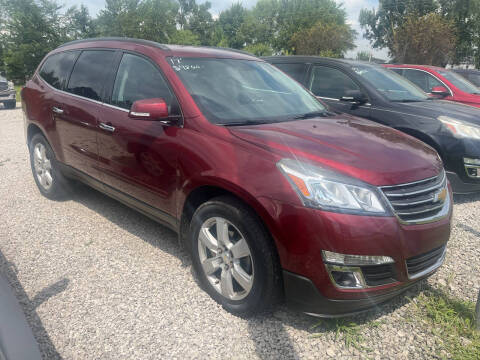 2017 Chevrolet Traverse for sale at HEDGES USED CARS in Carleton MI