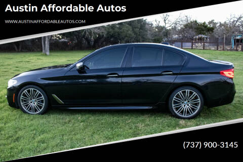 2018 BMW 5 Series for sale at Austin Affordable Autos in Austin TX