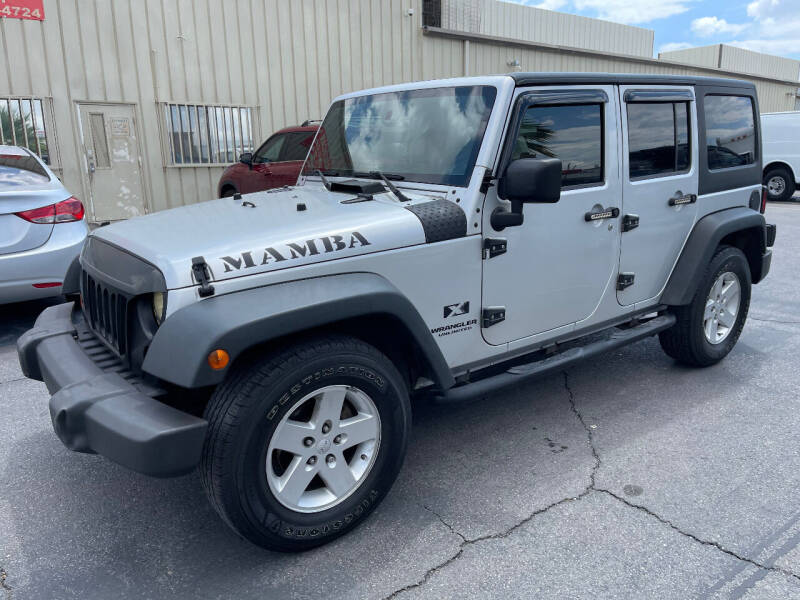 2008 Jeep Wrangler Unlimited for sale at American Auto Sales in Las Vegas NV