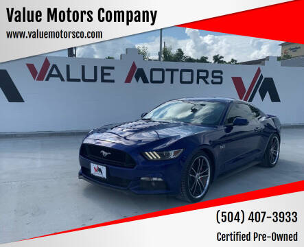 2016 Ford Mustang for sale at Value Motors Company in Marrero LA